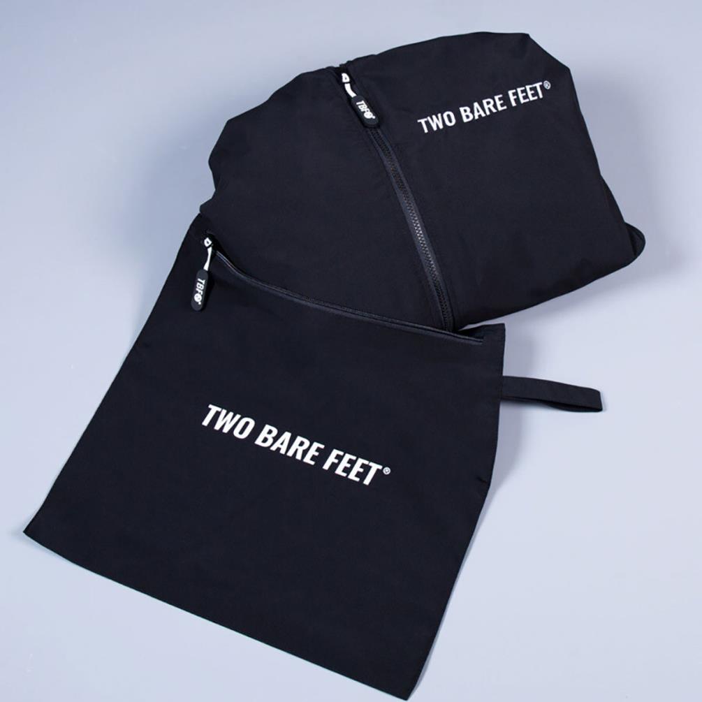 Two Bare Feet Weatherproof Packable Changing Robe & Travel Bag - Black / Forest Green Extra Image 6